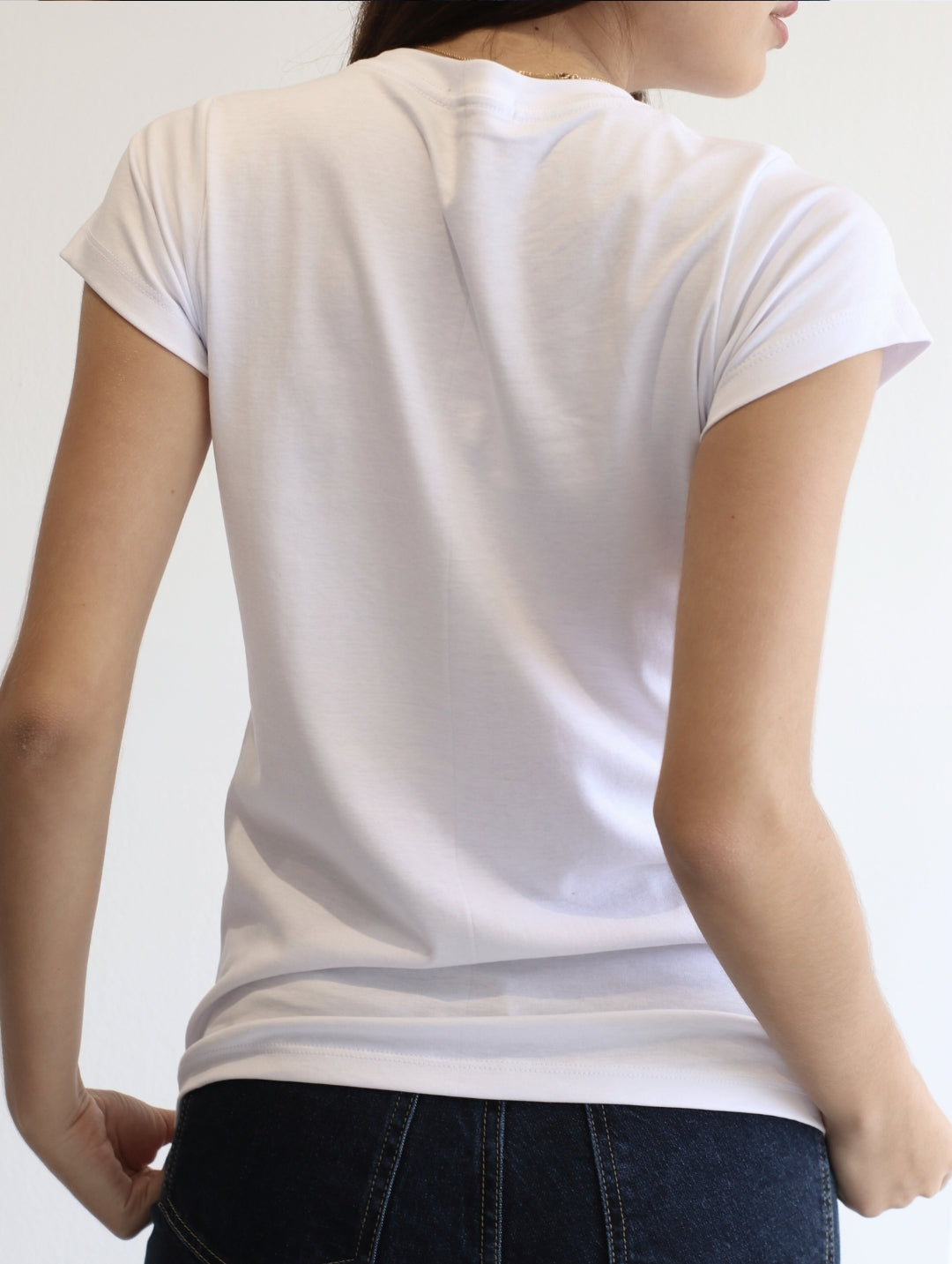 Camiseta Pima Blanca