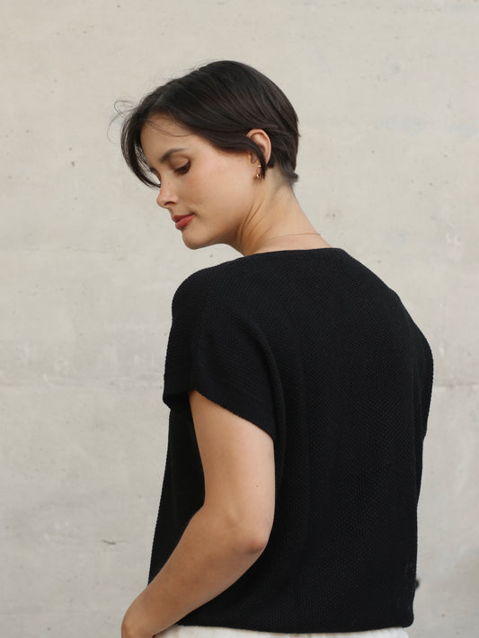 Tejido Ivana - Black