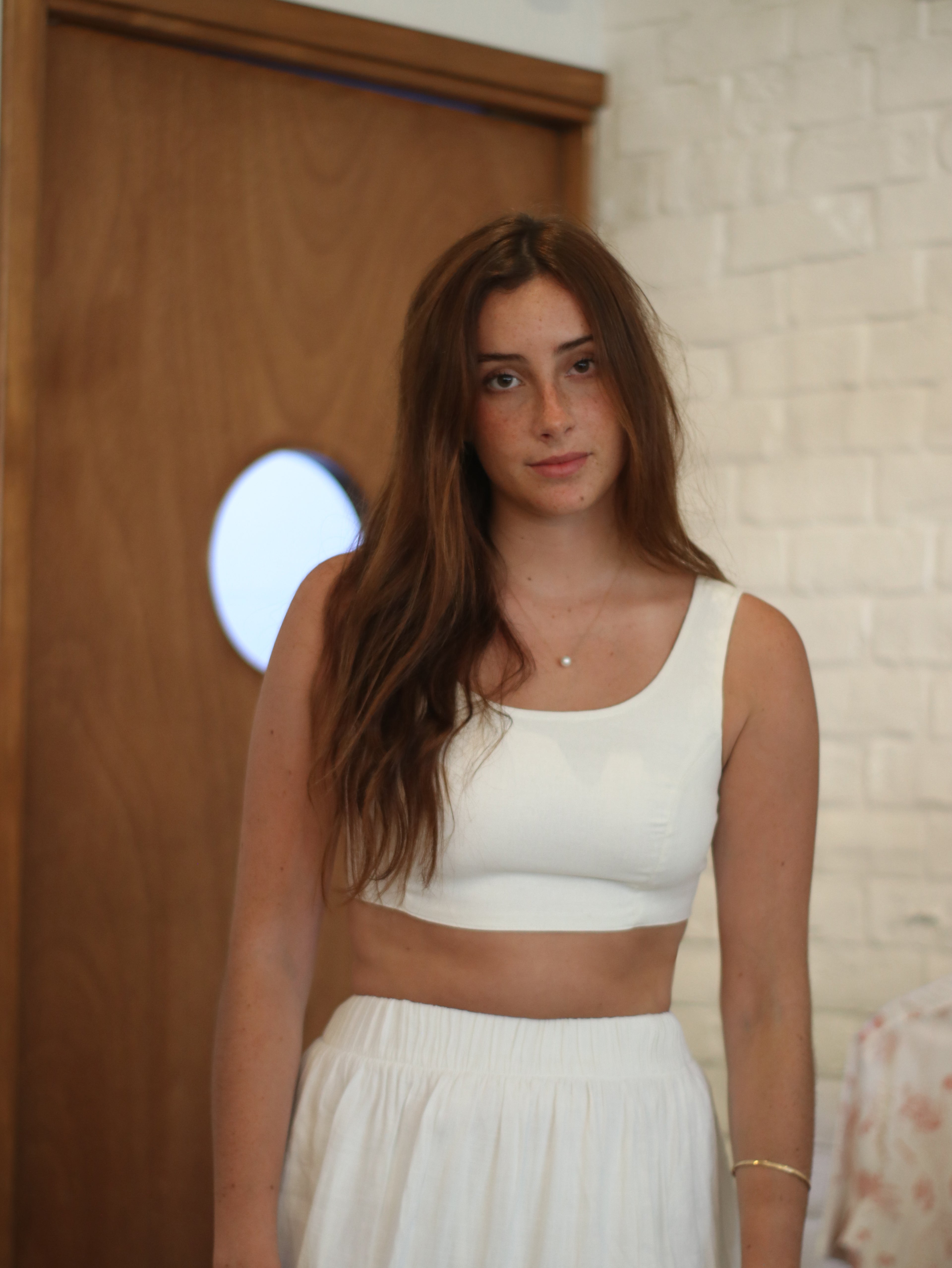 Top Lino Natural - Pearl