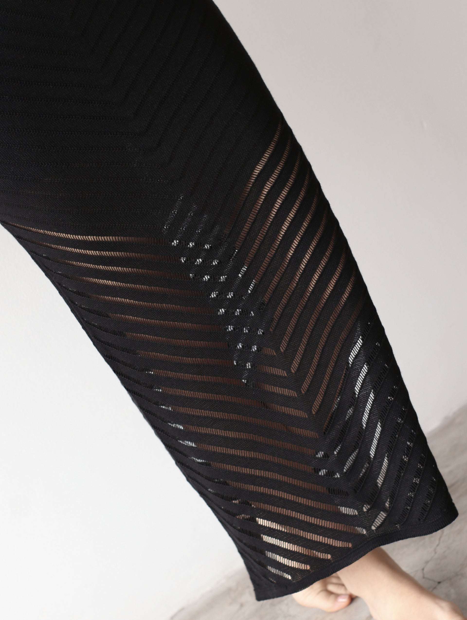 Vestido Tejido - Black