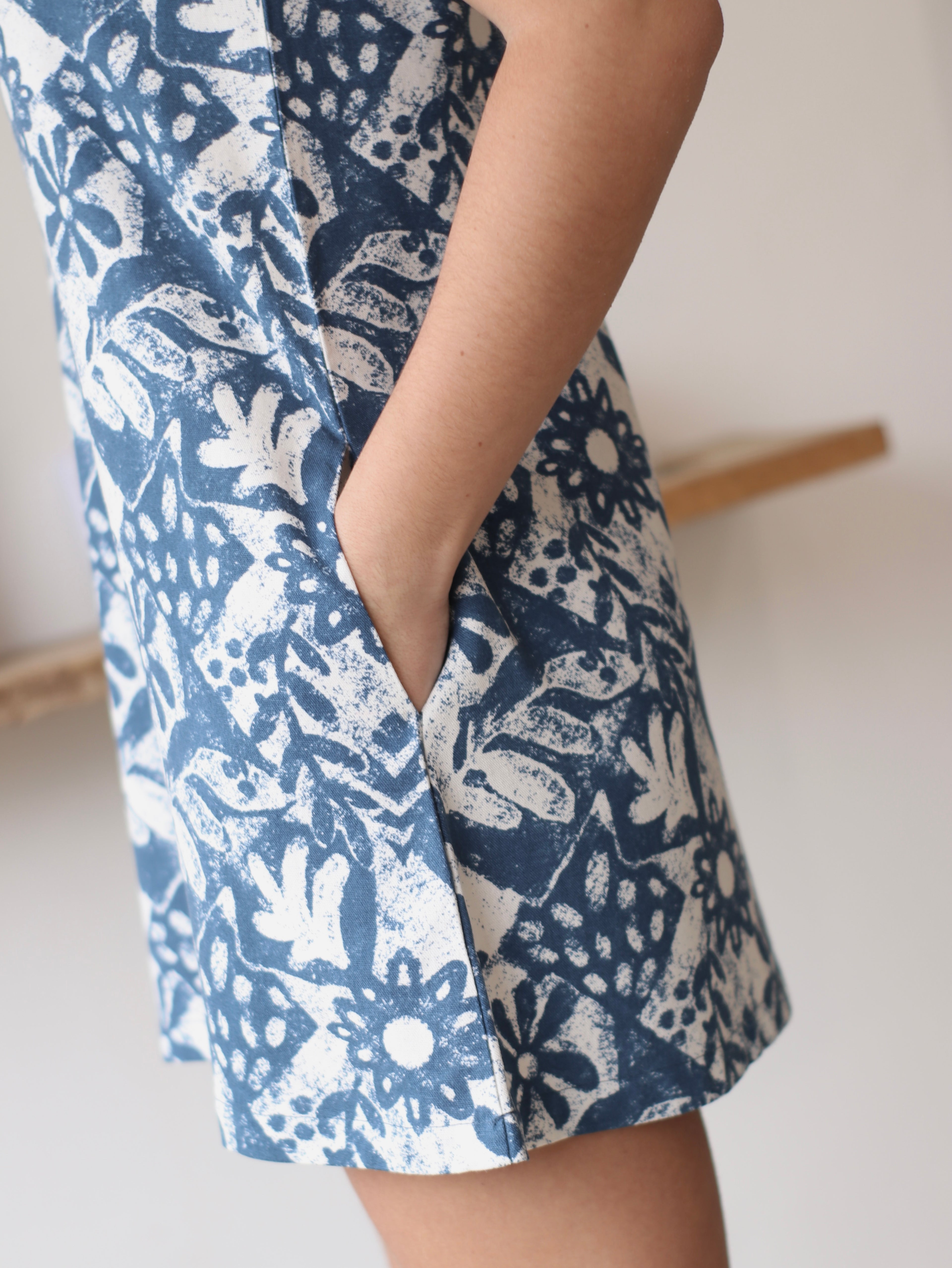 Vestido Lucrecia - Blue Summer