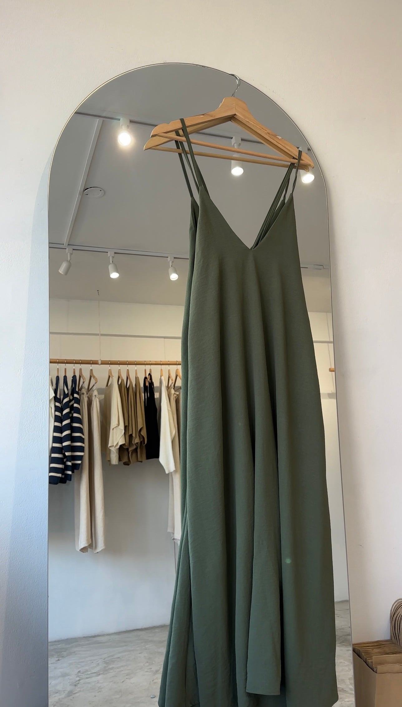 Vestido Sunset - Olive Green