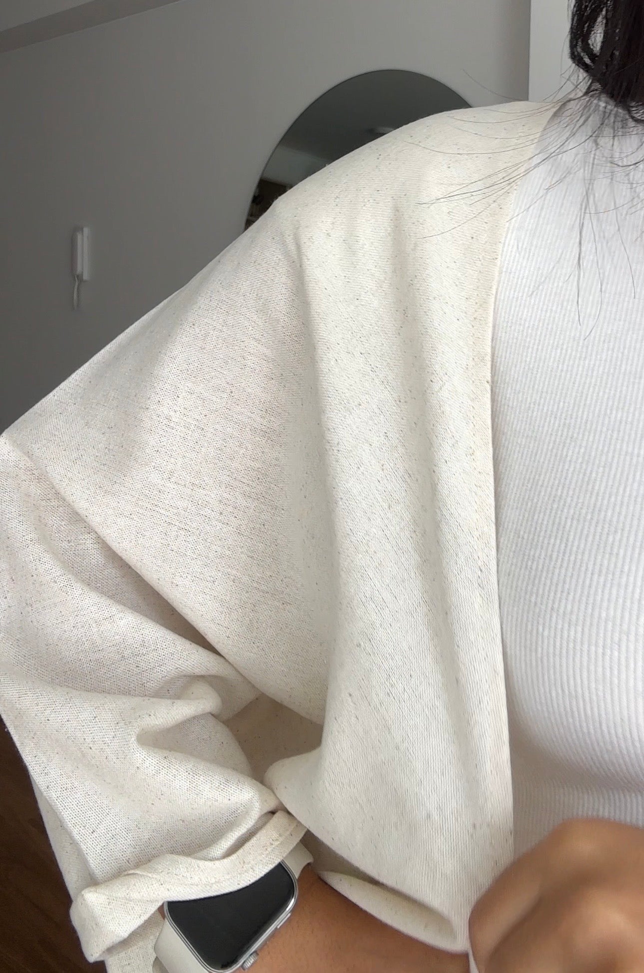 Kimono Lino Beige