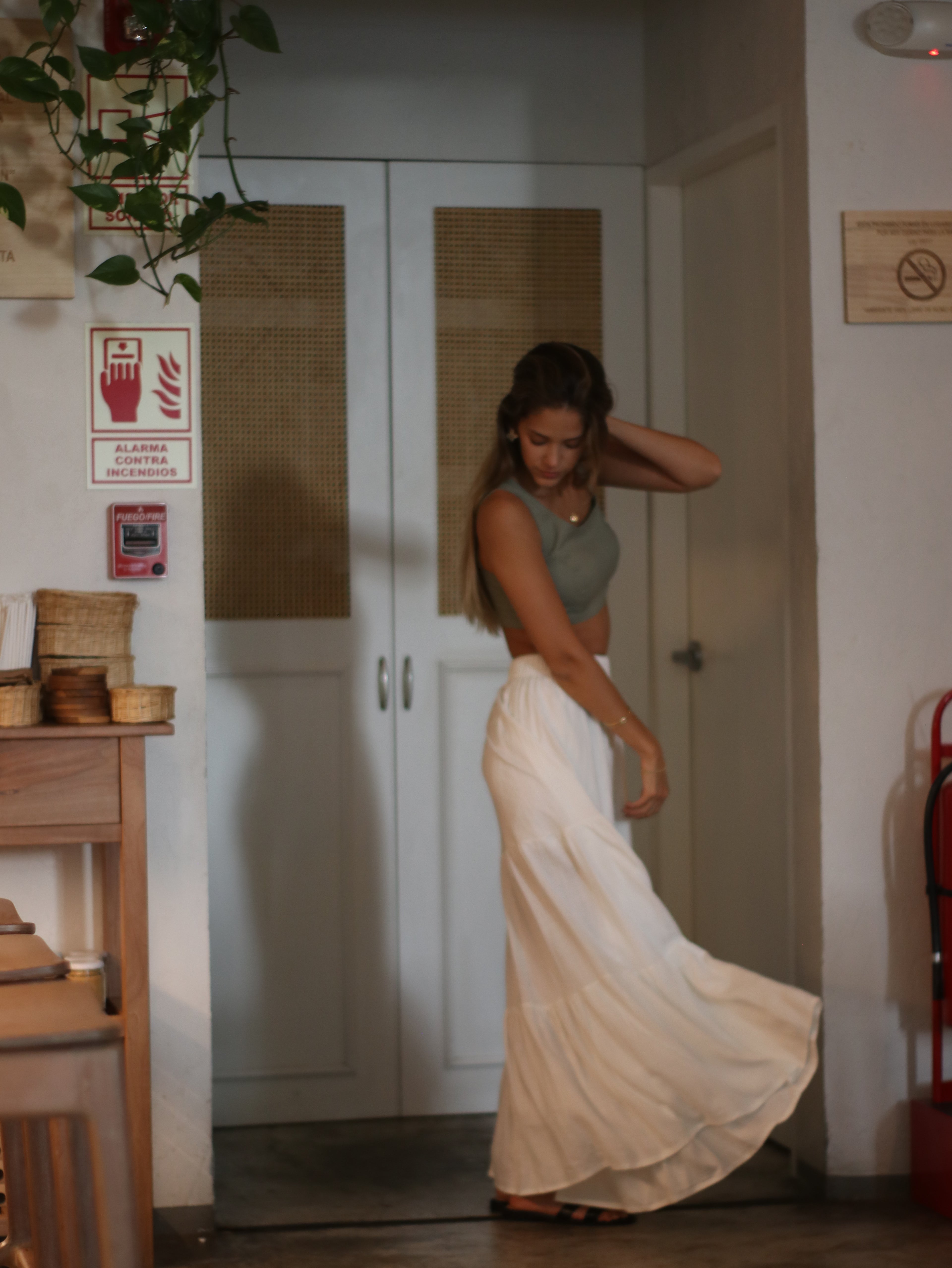 Falda Olivia - Pearl