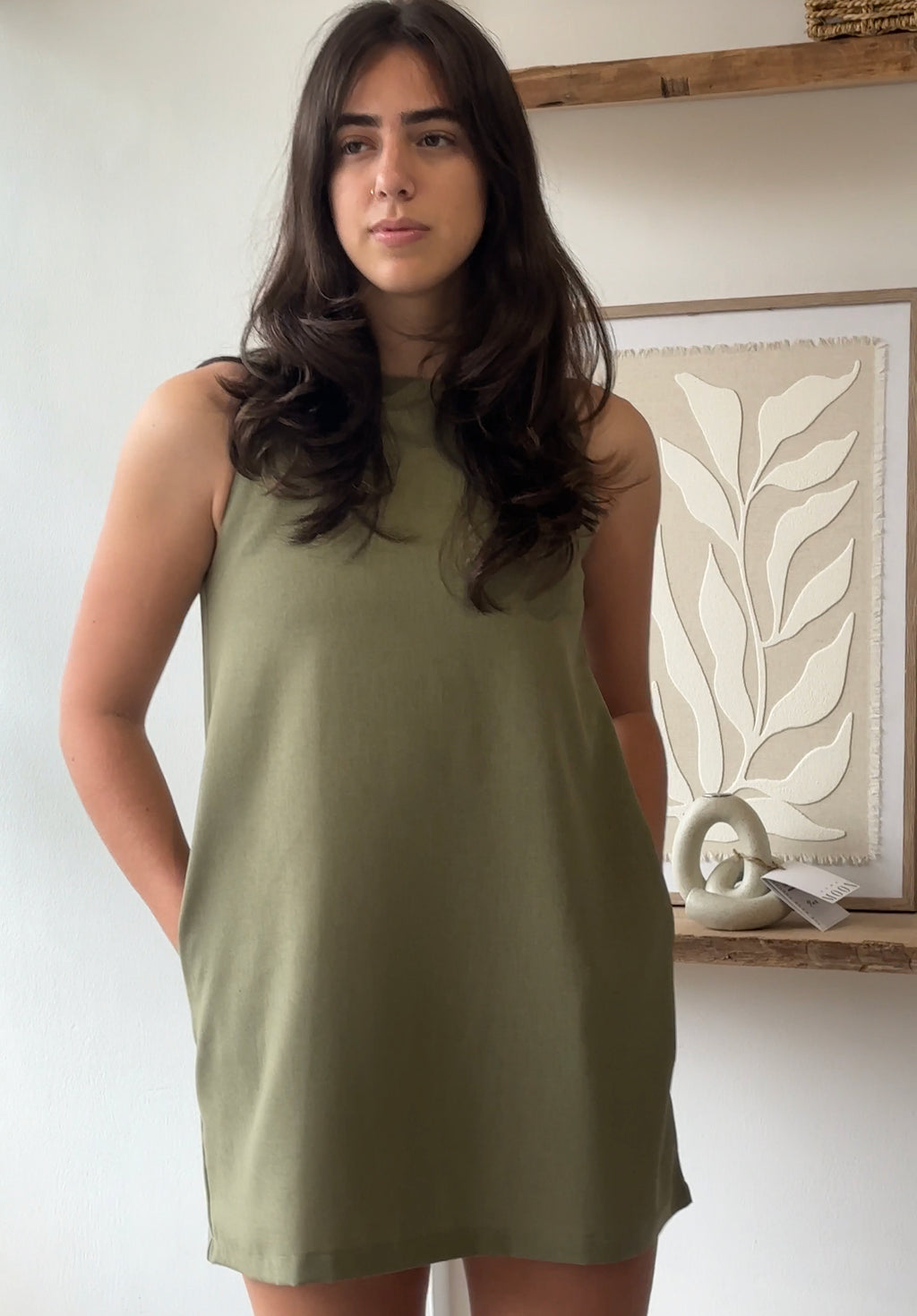 Vestido Lucrecia - Pistachio Green
