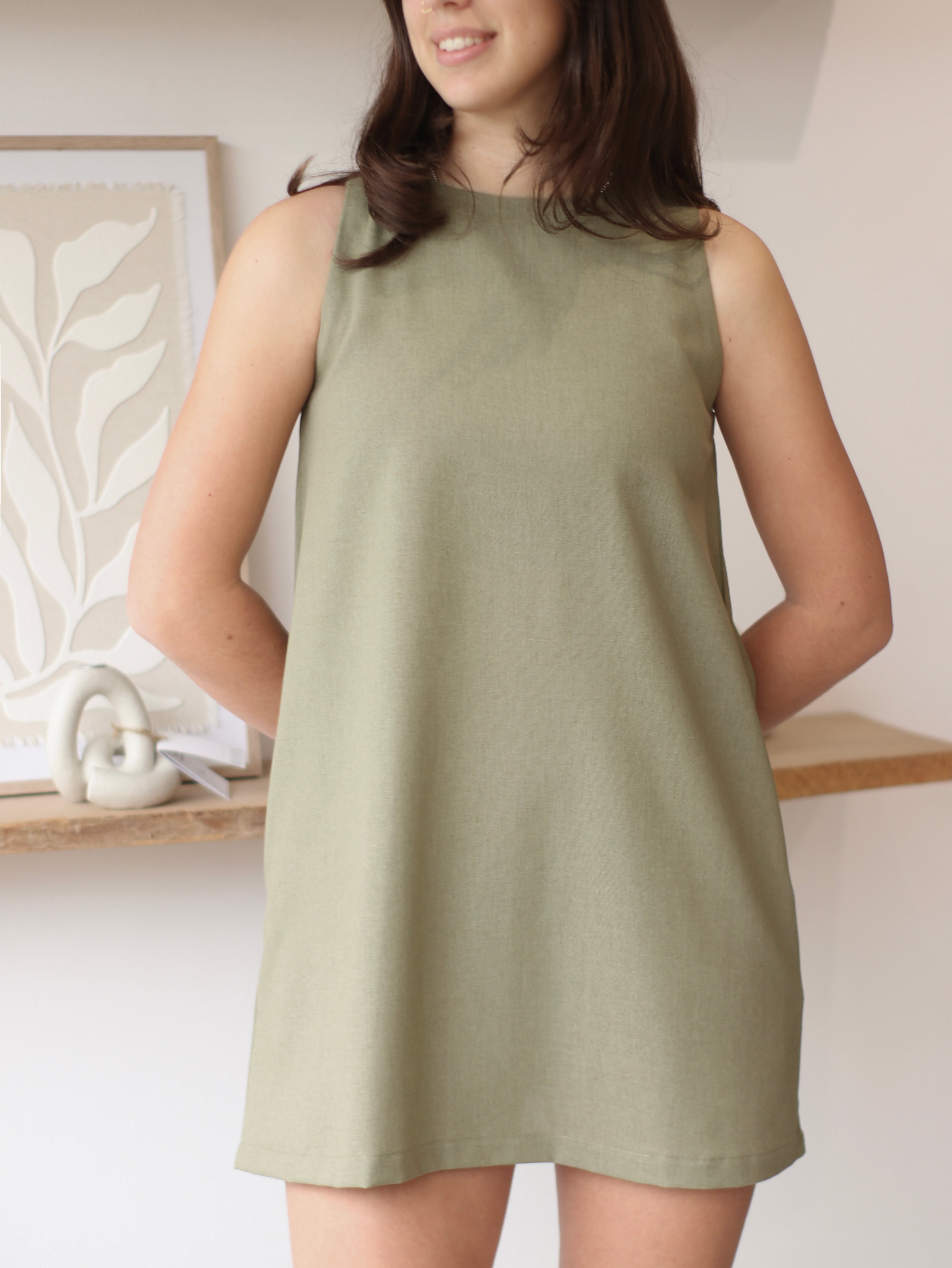 Vestido Lucrecia - Pistachio Green