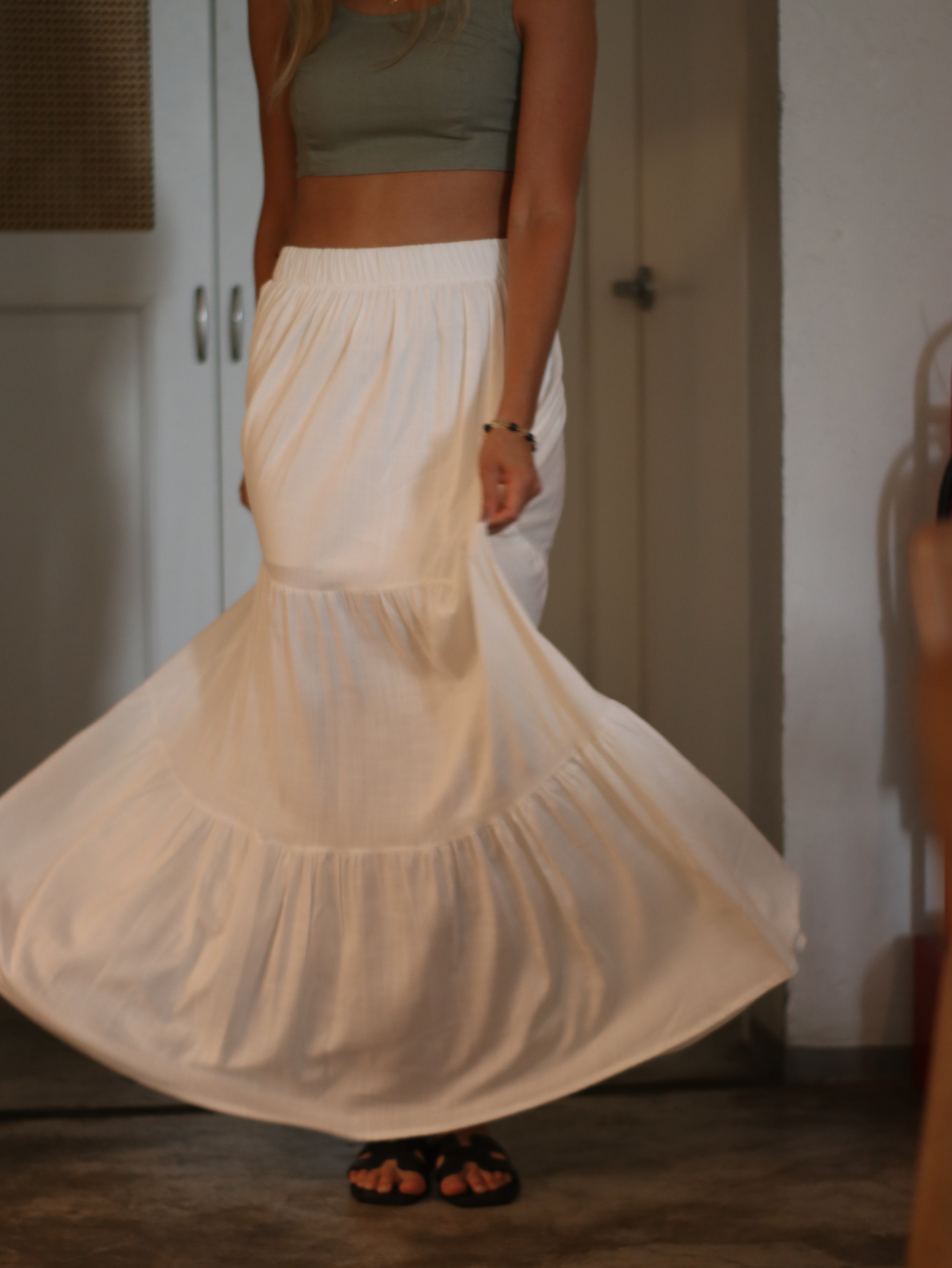 Falda Olivia - Pearl
