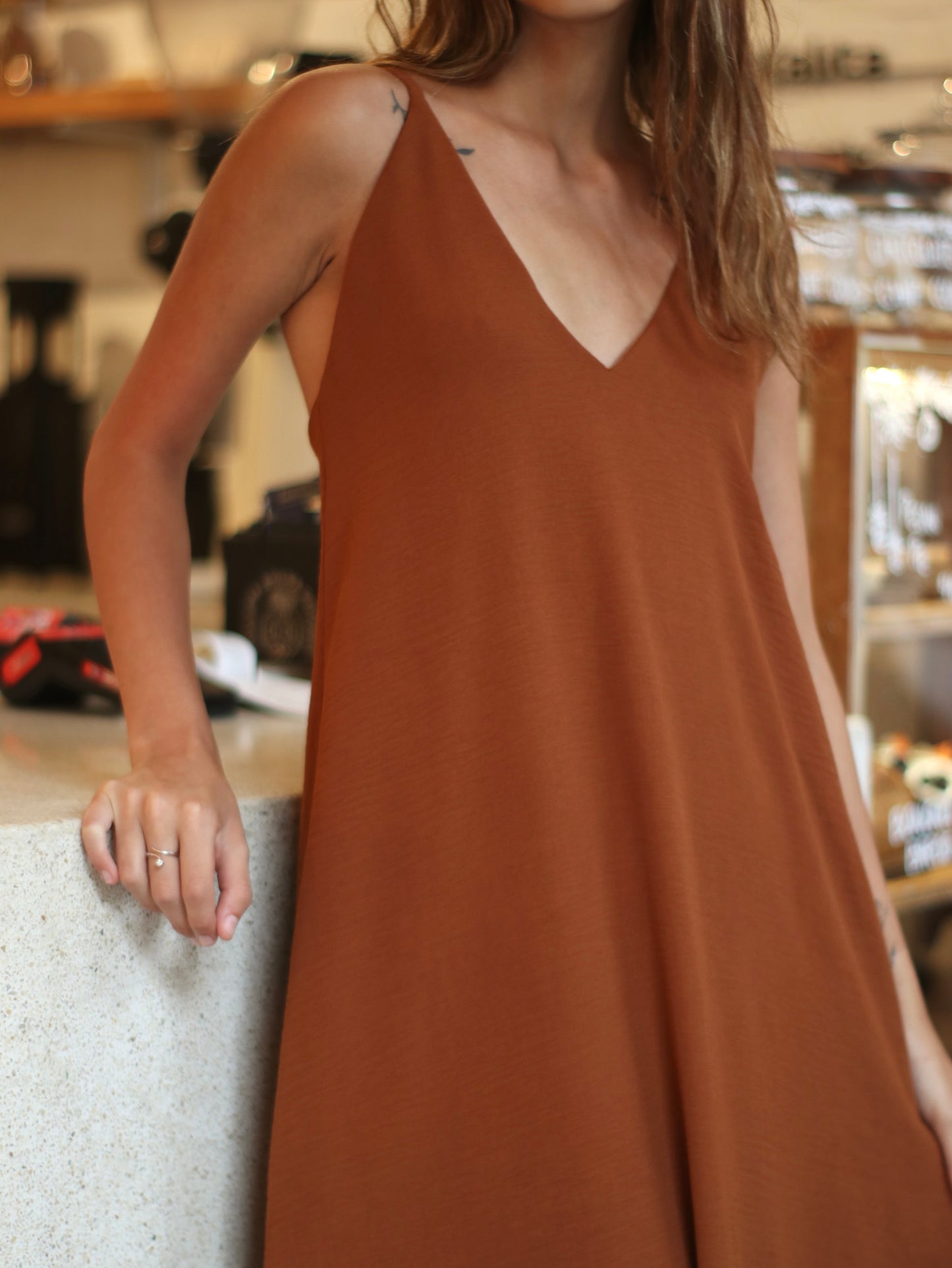 Vestido Sunset - Terracota