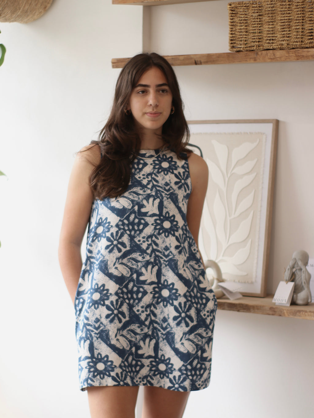 Vestido Lucrecia - Blue Summer