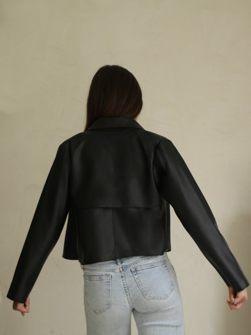 Jacket Leather - Black