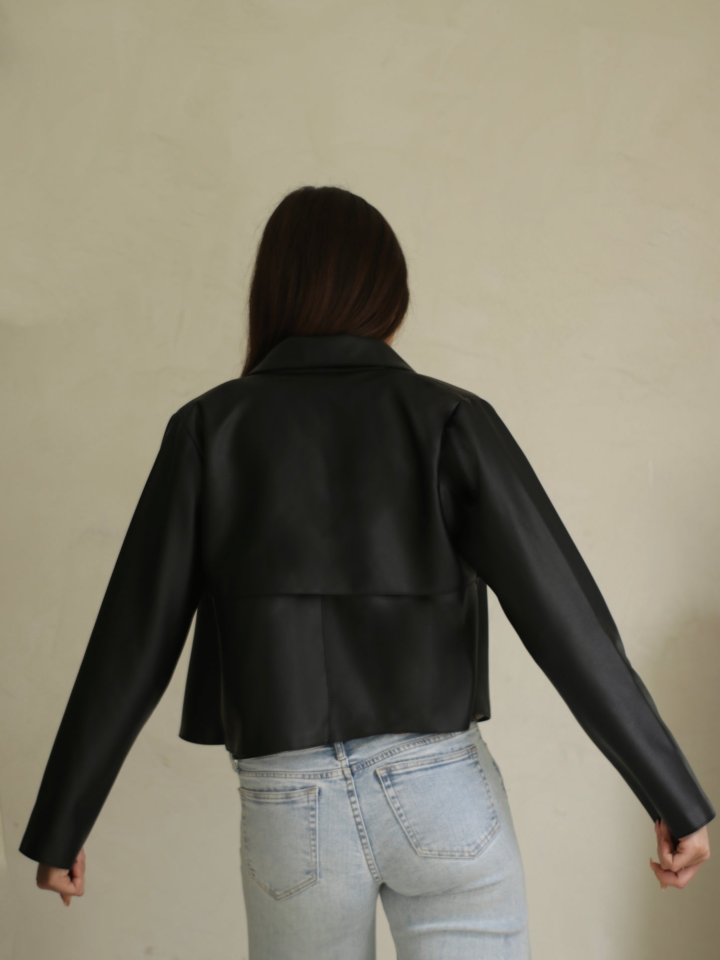 Jacket Leather - Black