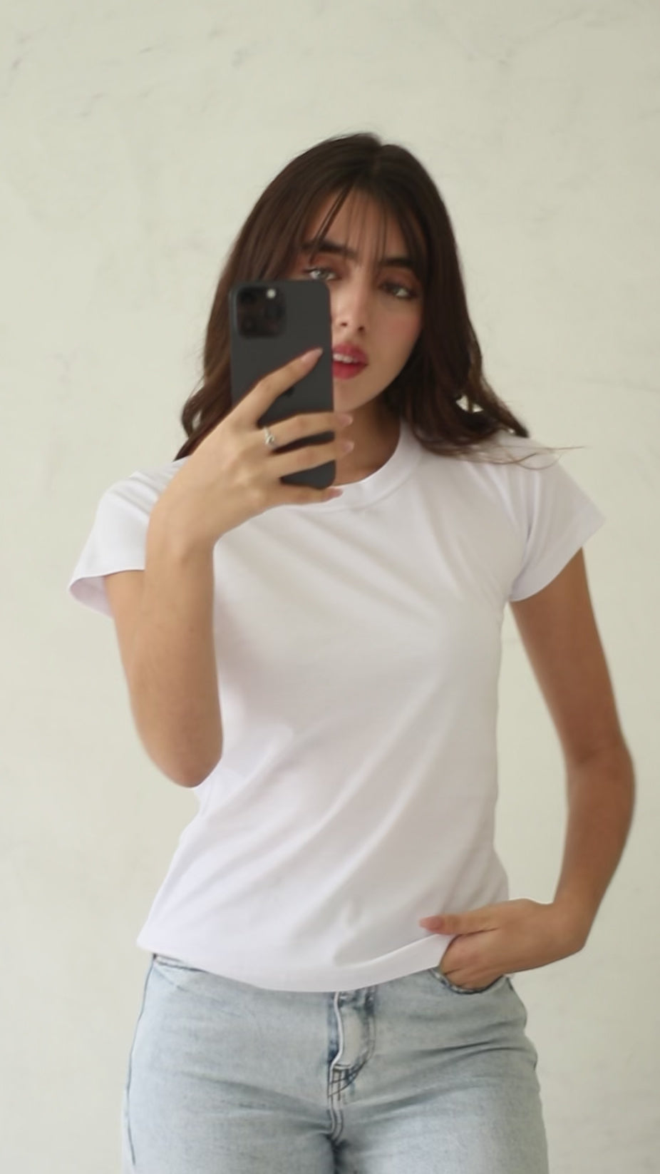 Camiseta Pima- White